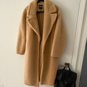 Zara Fleece Teddy Coat